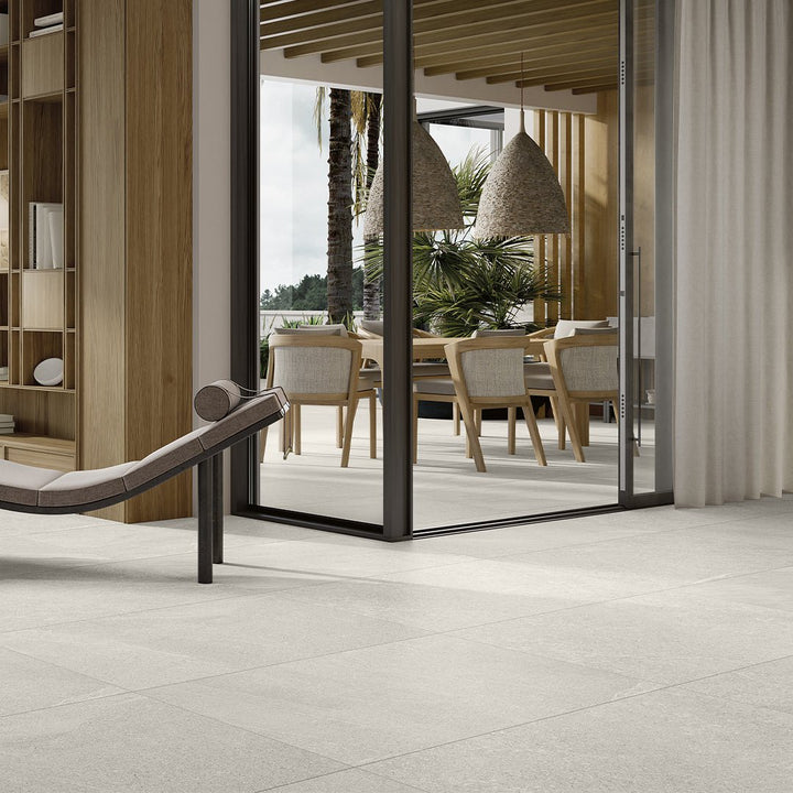 Cape Cod White, 24" x 48" Porcelain Tile | Porcelain Floor Tile