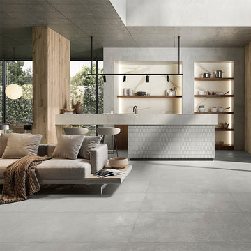 Classic Gray, 24" x 48" Porcelain Tile | Floor Tile