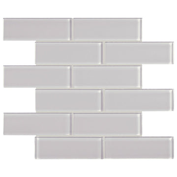 Cloud, 2" x 6" Subway Tile | ANAELEMCLOUD26 | Glass Pool Tile