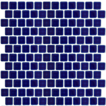 PEB-193 - Cobalt Blue, 1" x 1" - Porcelain Pool Tile - Fujiwa