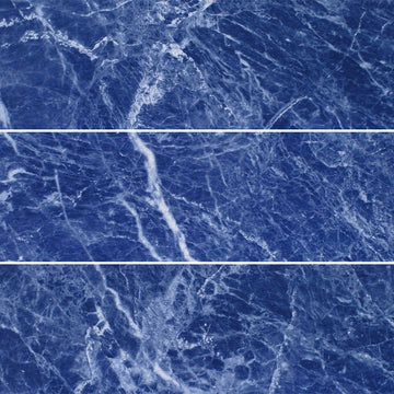 Cobalt Glossy, 6" x 24" Porcelain Tile | Pool Waterline Tile