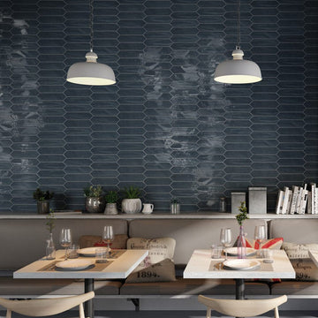 Crayons Storm Picket, 3" x 12" Ceramic Tile | Backsplash Tile