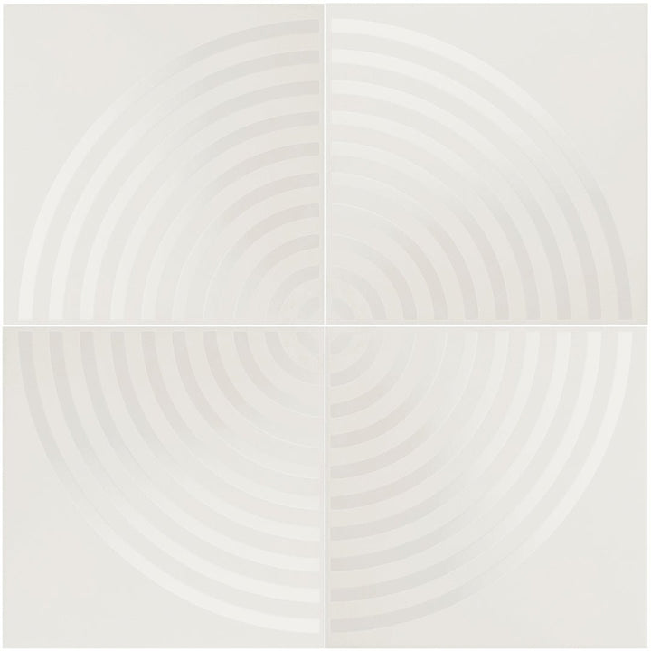 Currents Foam, 8" x 8" Porcelain Tile | Kitchen, Bath, & Pool Tile