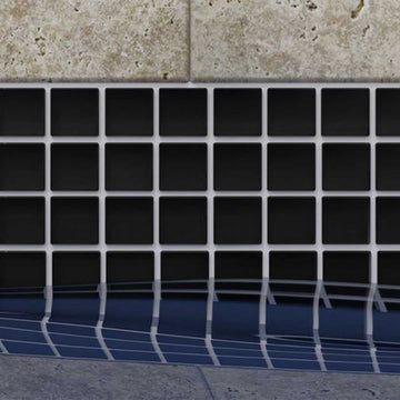 Deep Ocean, 1" x 1" Glass Tile | Anthology Pool & Spa Tile