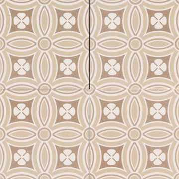 Dekora Encaustic, 5.2" x 5.2" Ceramic Tile | Patterned Tile by MSI