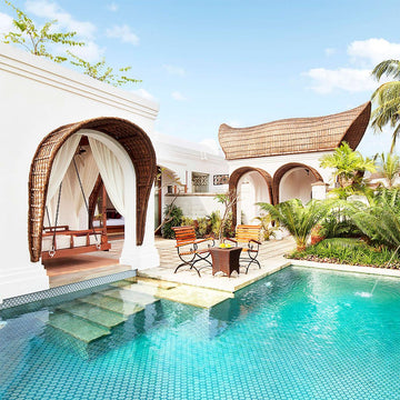 Dijon Coastal Hexagon Mosaic Tile