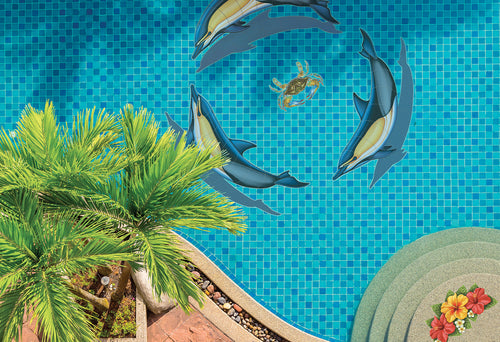 Dolphin Pool Mosaics