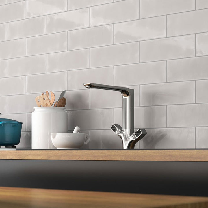 Dusk Mix, 4" x 12" Ceramic Tile | Kitchen Backsplash Tile by MSI