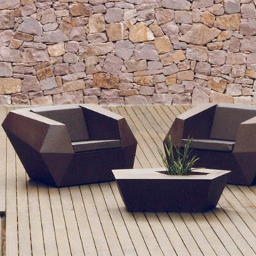 Faz Armchair with Cushion | Modern Patio Furniture