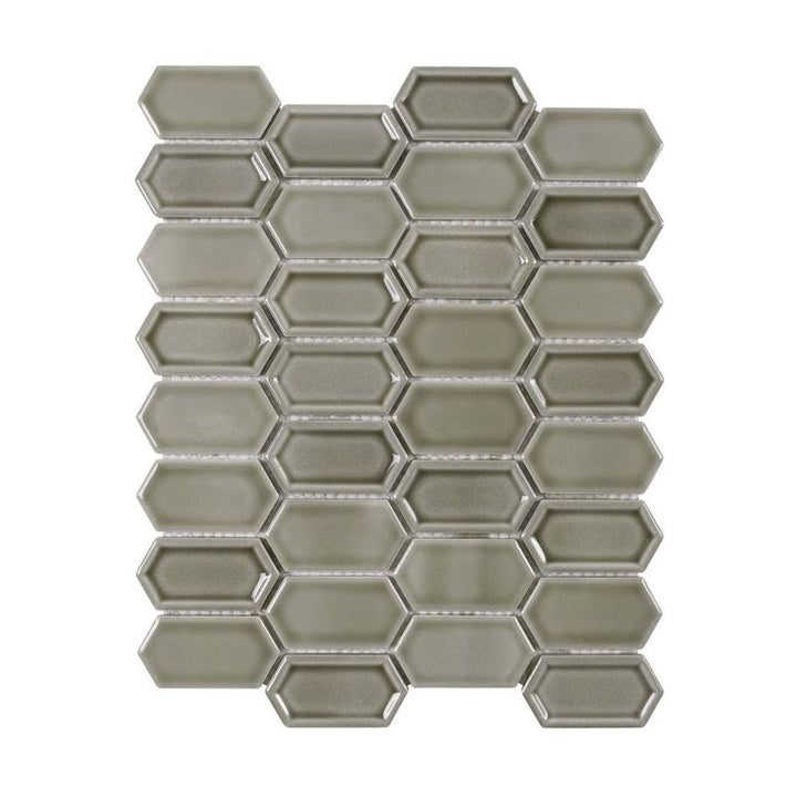 Framework Plains, Hexagon Mosaic | Ceramic Tile by Anthology