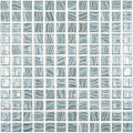 Glitter Grey, 1" x 1" - Glass Tile