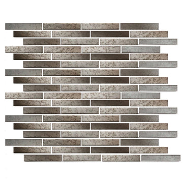 Grey Matte, 1/2" x 3-1/4" | LOMBO-874 | Fujiwa Porcelain Pool Tile