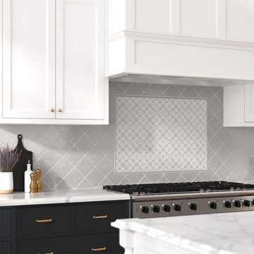 Habitat, 5" x 5" Ceramic Tile | Anthology Kitchen Backsplash Tile