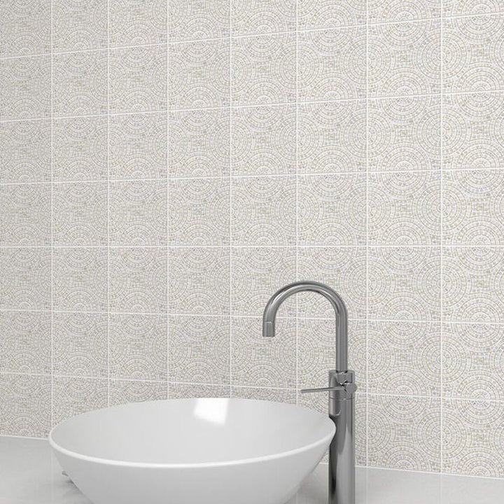 Halo Gold, 5" x 5" Ceramic Tile | Kitchen Backsplash Tile