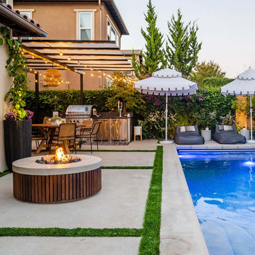 Hampton Fire Table | Outdoor Gas Fire Pit by Prism Hardscapes