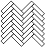 herringbone tile icon