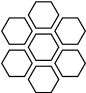 hexagon tile icon