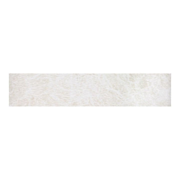 Ice White Glossy, 6" x 24" Porcelain Tile | Pool Waterline Tile