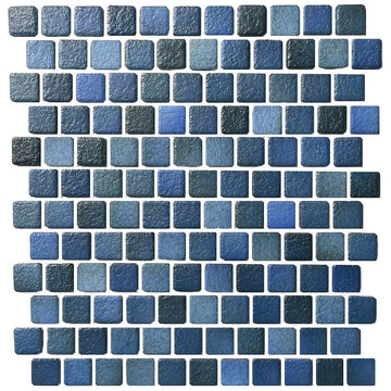 Jade Blue, 1" x 1" | PAD-175 | Fujiwa Porcelain Pool Tile