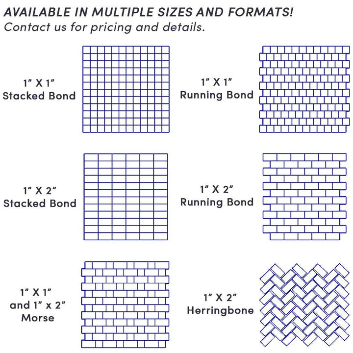 American Glass Mosaics Formats