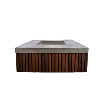 Manchester Fire Table | Outdoor Gas Fire Pit by Prism Hardscapes
