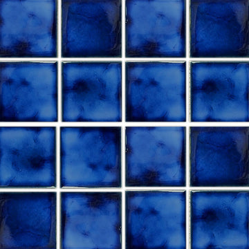 Marble Blue, 3" x 3" | VIP-924 | Fujiwa Porcelain Pool Tile