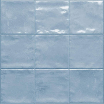 Marrakech Light Blue, 4" x 4" Porcelain Tile | Aquatica Pool Tile