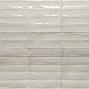 Marrakech White, 2" x 8" Porcelain Tile | Aquatica Pool Tile