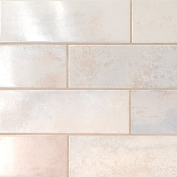 Marza Pearl, 4" x 12" Ceramic Tile | Backsplash & Wall Tile by MSI