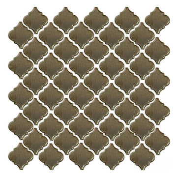 Metallic Platinum, 2" x 2" | LT-763MT | Fujiwa Porcelain Pool Tile