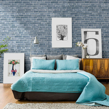 Mirtillo Interlocking Brick, Porcelain Tile | Tesoro In-Home Tile