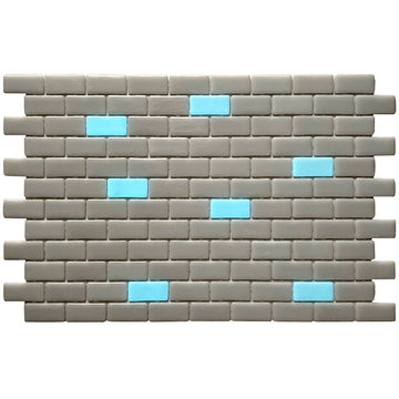 Misty Harbor, 1" x 2" Glass Tile | Pool, Spa, & Kitchen Tile