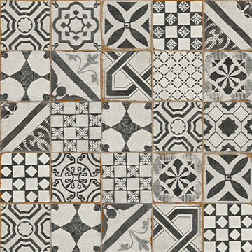 Mix Deco, 8" x 8" Porcelain Tile | Floor & Wall Tile