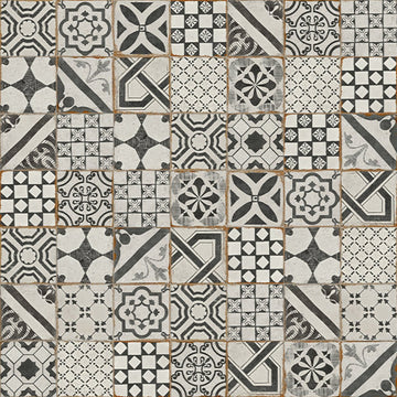 Mix Deco, 8" x 8" Porcelain Tile | Floor & Wall Tile