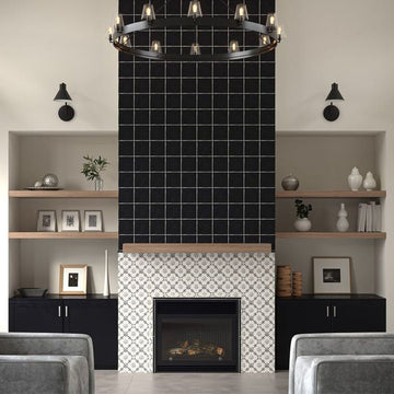 Moonstone, 5" x 5" Ceramic Tile | Anthology Kitchen Backsplash Tile