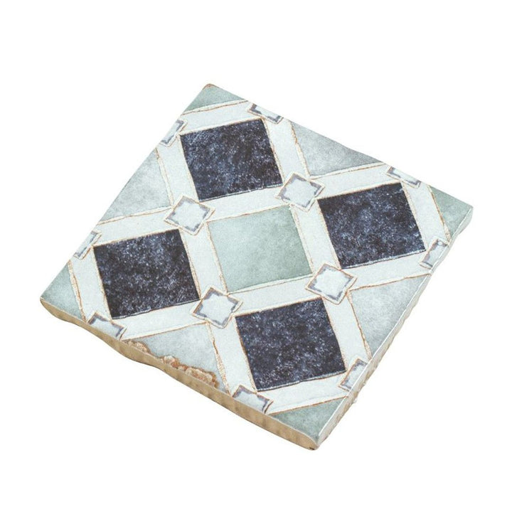 Moroccan Mix Azure, 4" x 4" Ceramic Tile | Kitchen Backsplash Tile