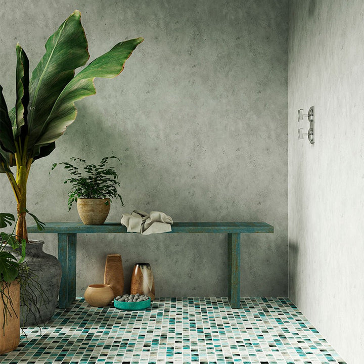 Nature Air Force Matte, 1.5" x 1.5" Glass Tile | Vidrepur Nature