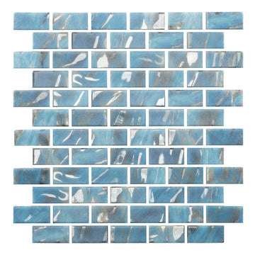 Oasis Royal, 1" x 2" Glass Tile | Pool, Spa, & Kitchen Tile