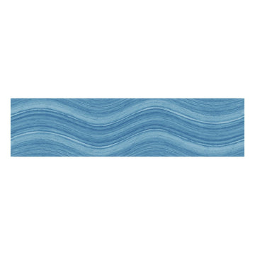 Ocean Wave Aqua Green, 6" x 24" | Pool Waterline Tile
