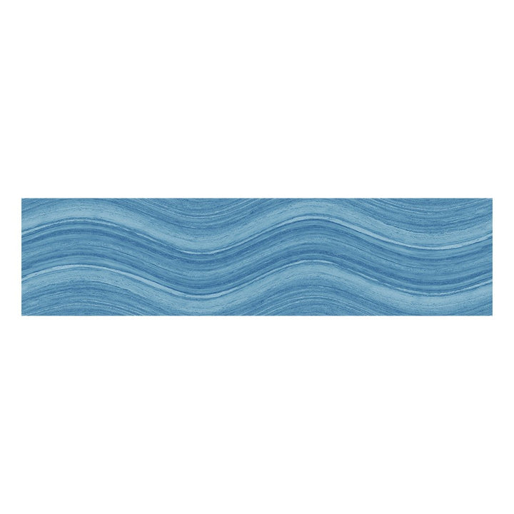 Ocean Wave Aqua Green, 6" x 24" | Pool Waterline Tile