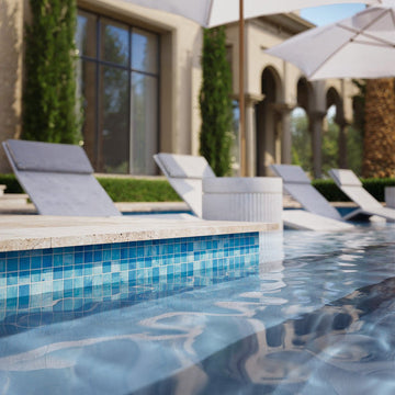 OP 25.01, 1" x 1" Glass Tile | Glass Mosaic Tile by Bisazza