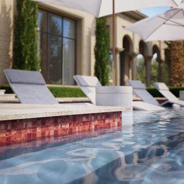 OP 25.07, 1" x 1" Glass Tile | Glass Mosaic Tile by Bisazza