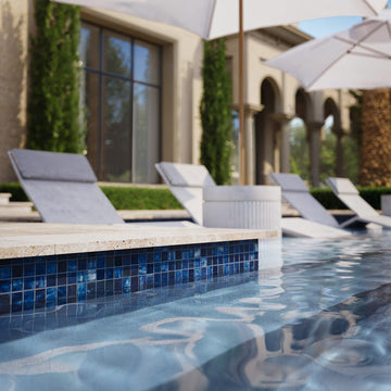 OP 25.12, 1" x 1" Glass Tile | Glass Mosaic Tile by Bisazza