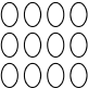 oval tile icon