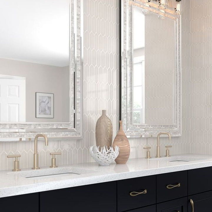 Picketfence Pewter, Ceramic Tile | Picket Tile for Kitchens & Showers