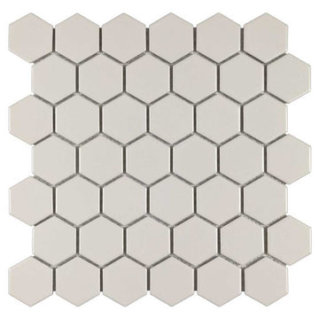 Porcelart Pearl Matte, Hexagon Porcelain Tile | Anthology