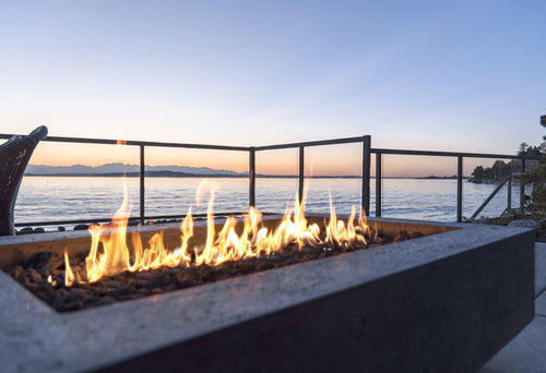 Outdoor fire features