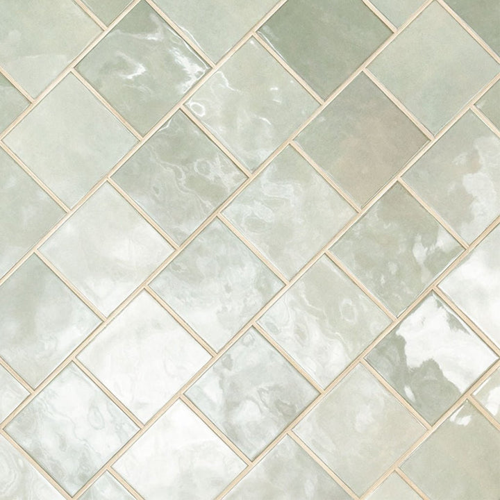 Renzo Jade, 5" x 5" | Ceramic Tile for Kitchens and Bathrooms