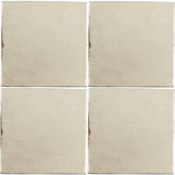Sand Dune Zellige, 4" x 4" Ceramic Tile | Kitchen Backsplash Tile