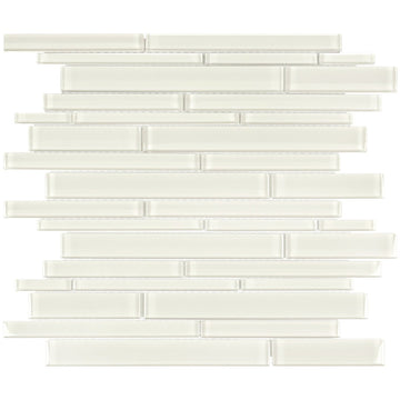 Sand, Linear Mosaic Tile | ANAELEMSANRS | Aquatica Glass Pool Tile